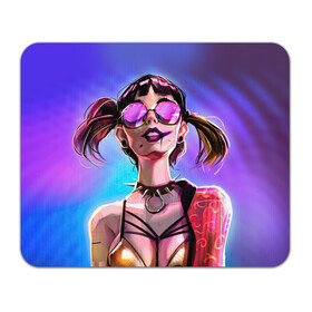 Коврик для мышки прямоугольный Love, death and robots: в Ухте, натуральный каучук | размер 230 х 185 мм; запечатка лицевой стороны | love death robots | девушка | кибер | логотип | любовь | мультик | нетфликс | подарок | робот | сезон