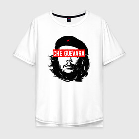 Мужская футболка хлопок Oversize с принтом CHE GUEVARA | ЧЕ ГЕВАРА в Ухте, 100% хлопок | свободный крой, круглый ворот, “спинка” длиннее передней части | anarchy | che | che guevara | comandante | hasta la victoria siempre | анархия | гевара | до победы всегда | историческая личность | комунист | куба | революция | социализм | фидель кастро | че | че гевара | эрнесто