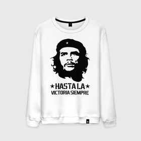 Мужской свитшот хлопок с принтом CHE GUEVARA | ЧЕ ГЕВАРА в Ухте, 100% хлопок |  | Тематика изображения на принте: anarchy | che | che guevara | comandante | hasta la victoria siempre | анархия | гевара | до победы всегда | историческая личность | комунист | куба | революция | социализм | фидель кастро | че | че гевара | эрнесто