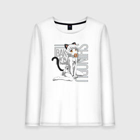 Женский лонгслив хлопок с принтом Bakemonogatari в Ухте, 100% хлопок |  | bakemonogatari | monogatari | shinobu oshino | вампир | истории монстров | ошино | цикл историй | шинобу