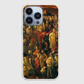 Чехол для iPhone 13 Pro с принтом 100 ЗНАМЕНИТЫХ ЛЮДЕЙ КАРТИНА в Ухте,  |  | аристотель | бетховен | брюс ли | ван гог | горький | кастро | конфуций | корчагин | ленин | майк тайсон | маркс | мать тереза | моцарт | мэрилин монро | наполеон | пикассо | спилберг | толстой | форд