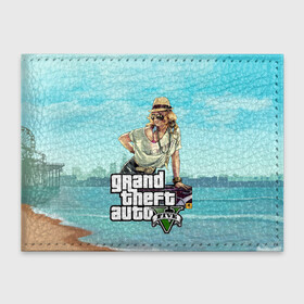 Обложка для студенческого билета с принтом Grand Theft Auto 5 девушка в Ухте, натуральная кожа | Размер: 11*8 см; Печать на всей внешней стороне | Тематика изображения на принте: 4 | 5 | five | games | grand theft auto | gta | gta v | los santos | online | rockstar | san andreas | великое авто воровство | гта | гташка | игры | логотип | лос сантос | майкл | мафия | ограбление | онлайн | пеф | рокстар | самп | сан андреас 