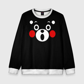 Детский свитшот 3D с принтом KUMAMON | КУМАМОН в Ухте, 100% полиэстер | свободная посадка, прямой крой, мягкая тканевая резинка на рукавах и понизу свитшота | bear | japan | japanese | kumamon | kumamoto | аниме | игрушка | кумамон | кумамото сапурайдзу | медведь | мишка | персонаж | талисман | япония