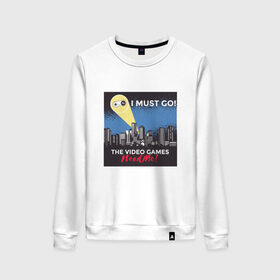 Женский свитшот хлопок Сигнал в небе для геймера: в Ухте, 100% хлопок | прямой крой, круглый вырез, на манжетах и по низу широкая трикотажная резинка  | 16 bit | 16bit | 8 bit | 8bit | dendy | game | game signal | gamer | games | joystick | nes | nintendo | retro game | sega | sky | денди | джойстик | за игрой | игра | игры зовут | контроллер | нинтендо | приставка | прожектор | рет
