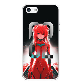 Чехол для iPhone 5/5S матовый с принтом Asuka Langley в Ухте, Силикон | Область печати: задняя сторона чехла, без боковых панелей | eva | eva 00 | eva 01 | eva 02 | rei | rei ayanami | shinji ikari | аска | ева | ева 02 | евангелион