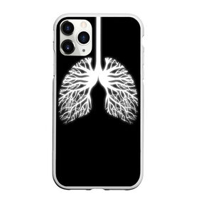Чехол для iPhone 11 Pro Max матовый с принтом Легкие из корней дерева в Ухте, Силикон |  | breath | coronavirus | covid | lungs | mri | nature | organ | rib cage | roots | tree | грудная клетка | дерево | дыхание | ковид | корни | коронавирус | легкие | мрт | орган | природа