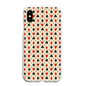 Чехол для iPhone XS Max матовый с принтом Масти в Ухте, Силикон | Область печати: задняя сторона чехла, без боковых панелей | буби | графика | деньги | доллары | игра | искусство | картинка | карты | катала | коллаж | красивый | крести | крутой | кубики | купюры | масти | модный | орнамент | пики | покер | прикуп | рисунок