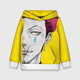 Детская толстовка 3D с принтом Hunter x Hunter Хисока в Ухте, 100% полиэстер | двухслойный капюшон со шнурком для регулировки, мягкие манжеты на рукавах и по низу толстовки, спереди карман-кенгуру с мягким внутренним слоем | hunter | hunter x hunter | охотник | фокусник | хисока