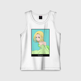 Детская майка хлопок Элейн: в Ухте,  |  | anime | the seven deadly sins | аниме | маг | мультик | фея | элейн