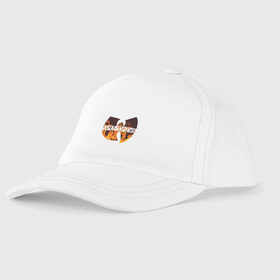 Детская бейсболка с принтом Wu-Tang Fire в Ухте, 100% хлопок | классический козырек, металлическая застежка-регулятор размера | black | hip hop | method man | music | new york | old school | rap | rza | wu tang | wu tang clan | ву тэнг | граффити | микрофон | музыка | нью йорк | рэп | рэпер | хип хоп