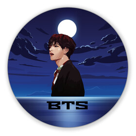 Коврик для мышки круглый BTS: в Ухте, резина и полиэстер | круглая форма, изображение наносится на всю лицевую часть | bts | k pop | kpop | rm | аниме | бтс | ви | джей хоуп | джонгук | кпоп | сюга | чимин | чин | япония