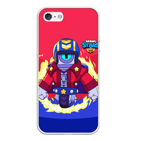 Чехол для iPhone 5/5S матовый с принтом STU - Brawl Stars в Ухте, Силикон | Область печати: задняя сторона чехла, без боковых панелей | brawl | brawler | brawlstars | chromatic | legendary | supercell | боец | бравл | бравлер | бравлпасс | бравлстарс | бравлстарсигра | лега | новый перс | перс бравл | сту | стью | стю | суперселл | суперцел