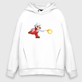 Мужское худи Oversize хлопок с принтом Mario в Ухте, френч-терри — 70% хлопок, 30% полиэстер. Мягкий теплый начес внутри —100% хлопок | боковые карманы, эластичные манжеты и нижняя кромка, капюшон на магнитной кнопке | dendy | games | mario | sega | лето 2021 | марио