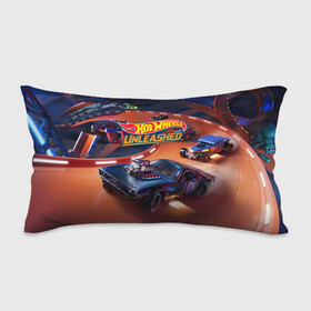 Подушка 3D антистресс с принтом Hot Wheels Unleashed в Ухте, наволочка — 100% полиэстер, наполнитель — вспененный полистирол | состоит из подушки и наволочки на молнии | auto | avto | car | game | hot | hotweels | race | weels | wheels | авто | автоспорт | гонки | игра | игрушка | машина | модель | хот вилс