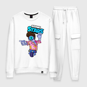 Женский костюм хлопок STU СТУ Brawl Stars: в Ухте, 100% хлопок | на свитшоте круглая горловина, мягкая резинка по низу. Брюки заужены к низу, на них два вида карманов: два