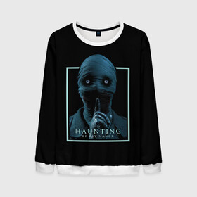 Мужской свитшот 3D Horror: в Ухте, 100% полиэстер с мягким внутренним слоем | круглый вырез горловины, мягкая резинка на манжетах и поясе, свободная посадка по фигуре | horror | serial | the hunting of bly manor | призраки усадьбы блай | сериал | сериалы