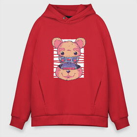 Мужское худи Oversize хлопок с принтом Teddy Bear Robot в Ухте, френч-терри — 70% хлопок, 30% полиэстер. Мягкий теплый начес внутри —100% хлопок | боковые карманы, эластичные манжеты и нижняя кромка, капюшон на магнитной кнопке | a.i. | ai | artificial intelligence | boston dynamics | five night freddy | fnaf | аниматроник | бостон динамикс | видеокамера | искусственный интеллект | камеры | киборг | лазеры | мишка | мягкая игрушка киборг | робот
