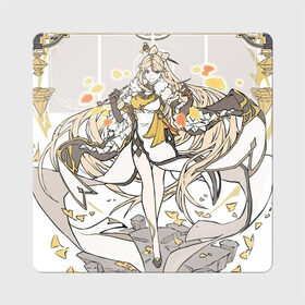 Магнит виниловый Квадрат с принтом Нин Гуан в Ухте, полимерный материал с магнитным слоем | размер 9*9 см, закругленные углы | Тематика изображения на принте: арт | великая девушка | кристалл | кристаллы | милая девушка | нин гуан | опасная | опасная девушка | рисунок