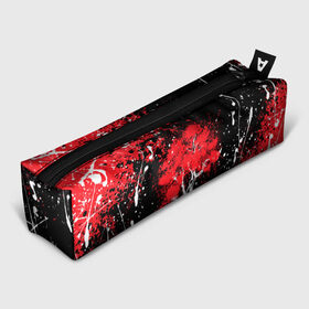 Пенал 3D с принтом САКУРА | SAKURA | ВИШНЯ в Ухте, 100% полиэстер | плотная ткань, застежка на молнии | chery | colors | flowers | japan | paints | roses | sakura | брызги | вишня | краски | растения | розы | ромашка | сакура | тюльпаны | цветы | цветы сакуры | япония