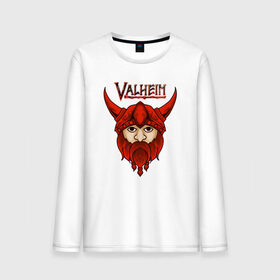 Мужской лонгслив хлопок с принтом Valheim в Ухте, 100% хлопок |  | fantasy | mmo | valheim | valve | валхейм | вальхейм | викинги | выживалка | игра | королевская битва | ммо | ролевая игра | фэнтази