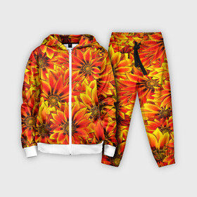 Детский костюм 3D с принтом ЦВЕТОЧНЫЙ ОРНАМЕНТ в Ухте,  |  | flower | orange | pattern | девушкам | лепестки | оранжевый | орнамент | растения | текстуры | цветы