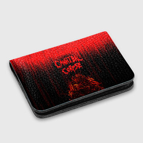Картхолдер с принтом с принтом CANNIBAL CORPSE в Ухте, натуральная матовая кожа | размер 7,3 х 10 см; кардхолдер имеет 4 кармана для карт; | blood | cannibal corpse | death metal | grunge | hardcore | music | punk | rock | usa | группа | канибал | кровь | метал | музыка | рок | сша | труп
