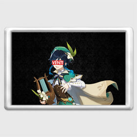 Магнит 45*70 Genshin Impact VENTI: в Ухте, Пластик | Размер: 78*52 мм; Размер печати: 70*45 | genshin | genshin impaсt | hikka | sempai | senpai | venti | венти | вентилятор | геншин | геншин импакт | семпай | сенпай