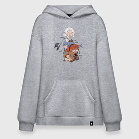 Худи SuperOversize хлопок с принтом Greyrat Family в Ухте, 70% хлопок, 30% полиэстер, мягкий начес внутри | карман-кенгуру, эластичная резинка на манжетах и по нижней кромке, двухслойный капюшон
 | Тематика изображения на принте: anime | mushoku tensei | авантюристы | аниме | анимэ | безработный | гислен | драма | другой мир | лилия | луффи | маги | магия | мигурдиа | неко | реинкарнация безработного | реинкорнация | рокси | рудеус | руди