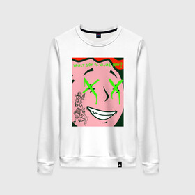 Женский свитшот хлопок Vault boy: в Ухте, 100% хлопок | прямой крой, круглый вырез, на манжетах и по низу широкая трикотажная резинка  | 76 | bethesda | fallout | new vegas | бесезда | бетезда | нью вегас | ньюк кола | нюка кола | пост апокалипсис | постапокалипсис | фаллаут