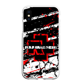 Чехол для iPhone XS Max матовый RAMMSTEIN: в Ухте, Силикон | Область печати: задняя сторона чехла, без боковых панелей | du hast | mein herz brennt | music. | ohne dich | rammstein | rock | till lindemann | музыка | рамштайн | рок | тилль линдеманн