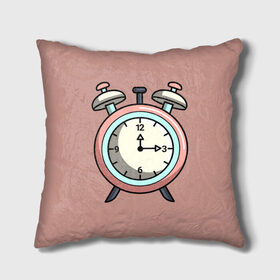 Подушка 3D Clock: в Ухте, наволочка – 100% полиэстер, наполнитель – холлофайбер (легкий наполнитель, не вызывает аллергию). | состоит из подушки и наволочки. Наволочка на молнии, легко снимается для стирки | будильник | время | звон | минуты | часы