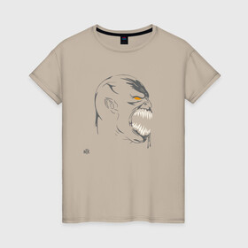 Женская футболка хлопок с принтом Барака в Ухте, 100% хлопок | прямой крой, круглый вырез горловины, длина до линии бедер, слегка спущенное плечо | kitana | mortal kombat | raiden | scorpion | shaokahn | sonia | subzero | vdgerir | барака | китана | мортал комбат | райден | саб зиро | скорпион | чао хан