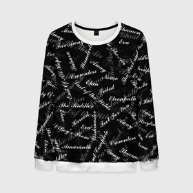 Мужской свитшот 3D с принтом Nightwish Songs / Найтвиш (Z) в Ухте, 100% полиэстер с мягким внутренним слоем | круглый вырез горловины, мягкая резинка на манжетах и поясе, свободная посадка по фигуре | music | night wish | nightwish | nuclear blast | rock | spinefarm | лого | музыка | найт виш | найтвиш | рок | симфоник метал | тарья турунен | флор янсен