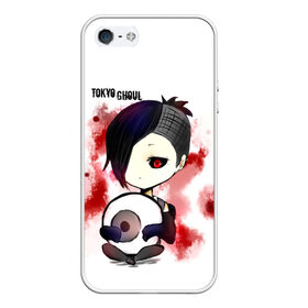 Чехол для iPhone 5/5S матовый Ута Токийский гуль: в Ухте, Силикон | Область печати: задняя сторона чехла, без боковых панелей | anime | kaneki ken | tokyo ghoul | tokyo ghoul: re | аниме | анимэ | гули | джузо сузуя | канеки кен | кузен йошимура | наки | нишики нишио | ре | ренджи йомо | ризе камиширо | токийский гуль | тоука киришима | ута