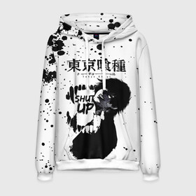 Мужская толстовка 3D SHUT UP Tokyo Ghoul: в Ухте, 100% полиэстер | двухслойный капюшон со шнурком для регулировки, мягкие манжеты на рукавах и по низу толстовки, спереди карман-кенгуру с мягким внутренним слоем. | anime | kaneki ken | tokyo ghoul | tokyo ghoul: re | аниме | анимэ | гули | джузо сузуя | канеки кен | кузен йошимура | наки | нишики нишио | ре | ренджи йомо | ризе камиширо | токийский гуль | тоука киришима | ута