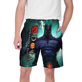 Мужские шорты 3D DOTA: Кровь дракона: в Ухте,  полиэстер 100% | прямой крой, два кармана без застежек по бокам. Мягкая трикотажная резинка на поясе, внутри которой широкие завязки. Длина чуть выше колен | anime | dota 2 | dota: dragons blood | dota: кровь дракона | аниме | дота | сериал