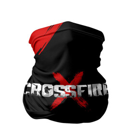Бандана-труба 3D с принтом Cross fire X в Ухте, 100% полиэстер, ткань с особыми свойствами — Activecool | плотность 150‒180 г/м2; хорошо тянется, но сохраняет форму | cross fire | cybersport | fps | game | games | shooter | киберспорт | крос фаер | крос фире | шутер