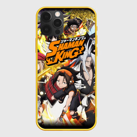 Чехол для iPhone 12 Pro Max ШАМАН КИНГ Король Шаманов: в Ухте, Силикон |  | амидомару | кинг | король шаманов | лого | шаман | шаман кинг | шоманов
