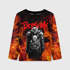 Детский лонгслив 3D BERSERK: в Ухте, 100% полиэстер | длинные рукава, круглый вырез горловины, полуприлегающий силуэт
 | anime | berserk | manga | аниме | берсерк | манга | мультик | мультфильм | японская анимация.