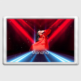 Магнит 45*70 с принтом Манижа Manizha в Ухте, Пластик | Размер: 78*52 мм; Размер печати: 70*45 | Тематика изображения на принте: manizha | далеровна | душанбе | евровидение | евровидение 2021 | манижа | певица | таджикистан | хамраева