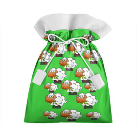 Подарочный 3D мешок Овцы: в Ухте, 100% полиэстер | Размер: 29*39 см | баран | животные | картинки | овечка | овца | рисунки