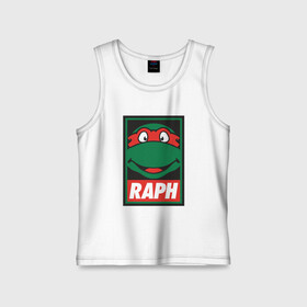 Детская майка хлопок с принтом Raph в Ухте,  |  | donatello | leonardo | michelangelo | ninja | pizza | raphael | turtles | донателло | животные | карате | комикс | комиксы | леонардо | микеланджело | мультфильм | мутант | мутанты | ниндзя | пицца | рафаэль | сплинтер | супергерой