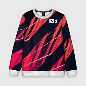 Детский свитшот 3D с принтом Абстрактный дизайн Спорт в Ухте, 100% полиэстер | свободная посадка, прямой крой, мягкая тканевая резинка на рукавах и понизу свитшота | абстракция | баскетбол | волейбол | дизайн | киберспорт | линии | парню. | спорт | футбол