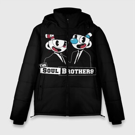 Мужская зимняя куртка 3D с принтом The Soul Brothers в Ухте, верх — 100% полиэстер; подкладка — 100% полиэстер; утеплитель — 100% полиэстер | длина ниже бедра, свободный силуэт Оверсайз. Есть воротник-стойка, отстегивающийся капюшон и ветрозащитная планка. 

Боковые карманы с листочкой на кнопках и внутренний карман на молнии. | art | brothers | cartoon | cup | cuphead | devil | dice | game | king | mugman | soul | the | арт | бос | босс | братья | голова | демон | душа | дьявол | игра | капхед | магмен | мультик | мультфильм | платформер | чаша | чашка | человек | чер