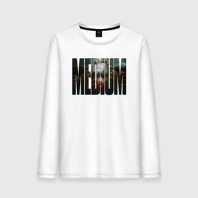 Мужской лонгслив хлопок с принтом Medium Marianne в Ухте, 100% хлопок |  | horror | medium | the medium | марианна | медиум