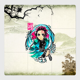 Магнитный плакат 3Х3 с принтом Kamado Tanjirou Kimetsu no Yaiba в Ухте, Полимерный материал с магнитным слоем | 9 деталей размером 9*9 см | Тематика изображения на принте: demon slayer | kamado | kimetsu no yaiba | nezuko | tanjiro | аниме | гию томиока | зеницу агацума | иноске хашибира | камадо | клинок | корзинная девочка | манга | музан кибуцуджи | незуко | рассекающий демонов | танджиро