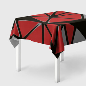 Скатерть 3D Треугольники: в Ухте, 100% полиэстер (ткань не мнется и не растягивается) | Размер: 150*150 см | геометрия | минимализм | рисунок | текстура | треугольники
