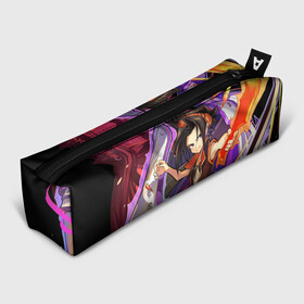 Пенал 3D Шаман Кинг: в Ухте, 100% полиэстер | плотная ткань, застежка на молнии | anime | manga | shaman king | аниме | король шаманов | манга | шамаг кинг