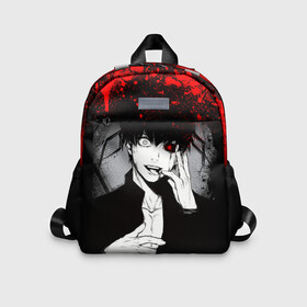 Детский рюкзак 3D с принтом ТОКИЙСКИЙ ГУЛЬ | TOKYO GHOUL в Ухте, 100% полиэстер | лямки с регулируемой длиной, сверху петелька, чтобы рюкзак можно было повесить на вешалку. Основное отделение закрывается на молнию, как и внешний карман. Внутри дополнительный карман. По бокам два дополнительных кармашка | anime | tokyo ghoul | аниме | анимэ | гули | канеки кен | кузен йошимура | наки | нишики нишио | ренджи йомо | ризе камиширо | токийский гуль | тоука киришима | ута | хинами фуэгучи | шуу цукияма
