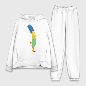 Женский костюм хлопок Oversize с принтом Мардж Симпсон в Ухте,  |  | marge simpson | жена гомера симпсона | мардж | мардж симпсон | симпсоны